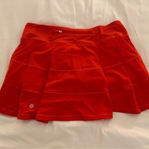 lululemon athletica Women's Red Skirt